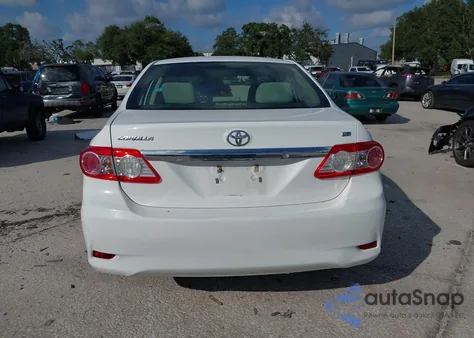 2012 Toyota Corolla Le из США, поврежденный, VIN 5YFBU4EE1CP028795